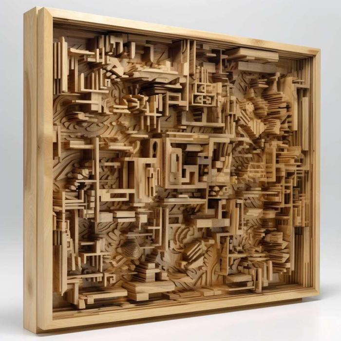 نموذج ثلاثي الأبعاد لآلة CNC 3D Art 